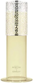 Starck gyertyatartó + gyertya Peau d'Ailleurs/hosszan tartó arc 120g zöld - Maison Berger Paris