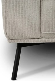 Szürkésbézs zsenília sarokkanapé (jobb oldali-L alakú) Amsterdam – Scandic