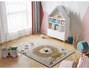 Krémszínű gyerek szőnyeg 120x170 cm Beats – Universal