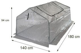 Magágy fólia 180x140x94 cm fehér