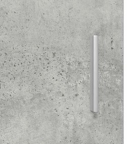 Fali szekrény polcokkal Beton szürke 55 x 29 x 100 cm Faanyag