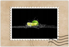 Poszterek 90x60 Lime fekete