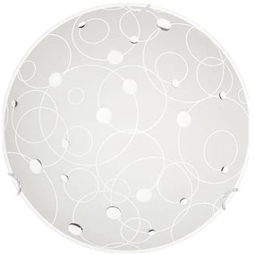 Cottex P351589L - ORBIT mennyezeti LED lámpatest, 12 W, 230 V, átmérő 35 cm