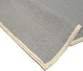 Optical Black White fokozottan ellenálló konyhai szőnyeg, 60 x 240 cm - Webtappeti