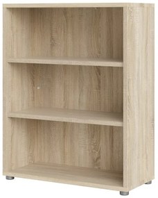 Natúr színű moduláris könyvespolc tölgyfa dekorral 89x113 cm Prima – Tvilum