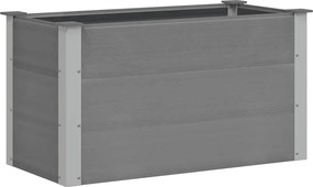 vidaXL szürke WPC kerti magaságyás 100 x 50 x 54 cm