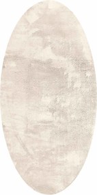 vidaXL Területszőnyegek Ovális HUARTE Bézs 100 x 200 cm
