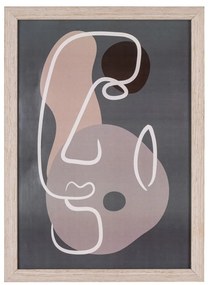 Madison falikép szett, natúr, 3 db