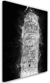 Gario Vászonkép A pisai ferde torony - Cornel Vlad Méret: 40 x 60 cm