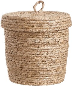 RUSH ROPE tengerifű kosár fedéllel Ø 25 cm