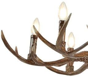 Searchlight 6416-6BR - STAG lógó csillár 6xE14/7W/230V láncon