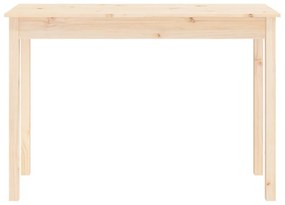 tömör fenyőfa tálalóasztal 110 x 40 x 75 cm