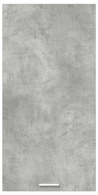 Függő szekrény Riga Beton szürke és fehér 50 x 31 x 100 cm