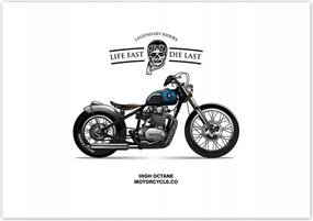 Poszterek 100x70 Motorkerékpár Antik Vintage