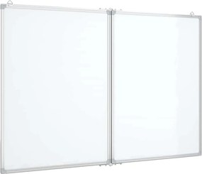 vidaXL összecsukható alumínium mágnestábla 120x80x1,7 cm