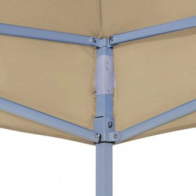 bézs tető partisátorhoz 4,5 x 3 m 270 g/m²