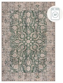 Zöld mosható szőnyeg 152x230 cm Beau Floral – Flair Rugs