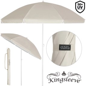 Kingsleeve® Kerti napernyő Cyprus 180 cm - bézs