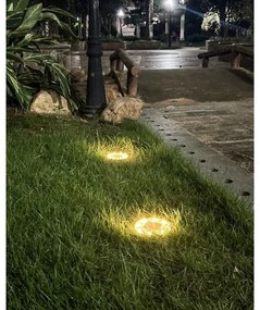 Immax 08496L-SADA 4xLED kültéri napelemes lámpa szenzorral 0,048W/2V IP68