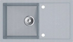 Egymedencés gránit mosogató 76x44 Elszíneződésálló csepegtető