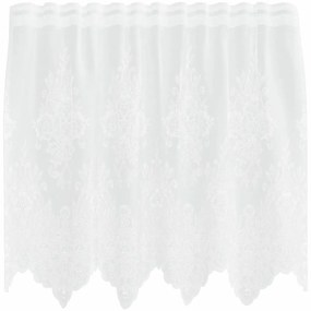 Függönyök függönyökkel Fehér 150 x 80 cm Poliészter