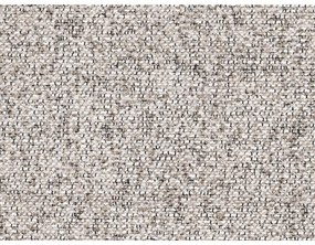 Bézs kárpitozott ágyneműtartós franciaágy ágyráccsal 180x200 cm Simon – Micadoni