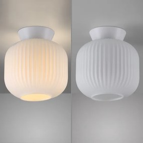 Schöner Wohnen 13574-16 - Mennyezeti lámpa NAMI 1xE27/25W/230V átm. 20 cm fehér