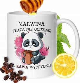 Bögre Malvina Barátnőknek Ajándék Nyomtatott Fehér 330ml