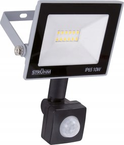 Led fényvető mozgásérzékelővel Kroma S 10W 4200K IP65 szürke