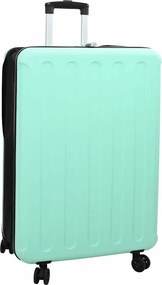 vidaXL Bőrönd zárral Menta zöld 50 x 30 x 76 cm ABS Műanyag