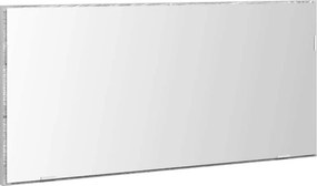 vidaXL Tükör Magas szürke sonoma 80 x 37 cm Üveg és Műszaki Fa