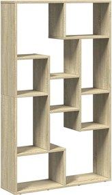 vidaXL sonoma tölgy színű szerelt fa könyvespolc 72 x 20 x 120,5 cm