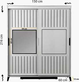 Pasific Home Fuga 150 - Oak