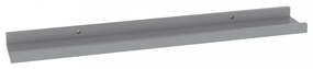 4 db szürke fali polc 60 x 9 x 3 cm