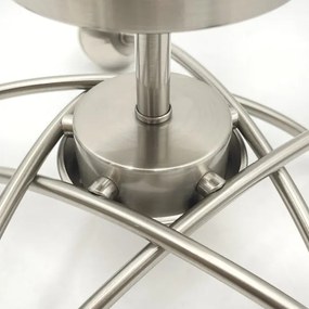 Felületre szerelhető csillár DONNA 5xE27/60W/230V nikkel