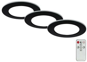 Briloner - KÉSZLET 3x LED Dimmelhető fürdőszobai lámpa LED/4,8W/230V IP44