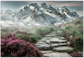 Poszterek 200x135 Hegyi kilátás Tájkép Köd