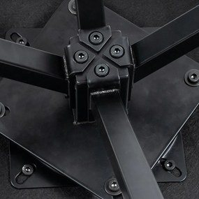 Avenberg LARO Étkezőszék szett - 2db, forgó, szürke