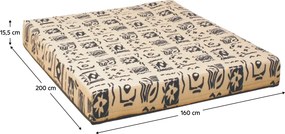 Rugós matrac, 160x200, FUTON ARONA