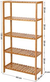 Bambusz polc BCB35Y