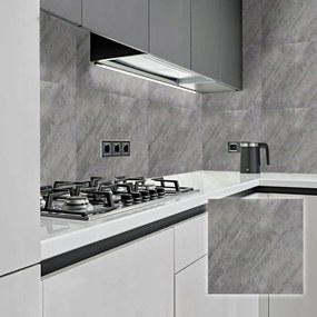 Öntapadós csempe matrica 30x30 cm 20 db Szürke márvány 1,8 m²