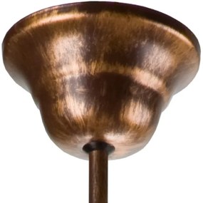 Brilagi - LED Csillár láncon ANTICO 5xE27/60W/230V bronz patina