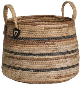 Erba kosarak, banánlevél, natúr, 2db