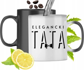 Mágikus Bögre Apukáknak Színváltós Nyomtatott Fotóval