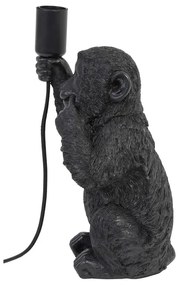 Fekete asztali lámpa (magasság 34 cm) Monkey – Light &amp; Living