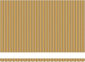Behúzható napellenző Sokszínű 500 × 300 cm Poliészter és acél