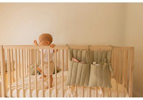 Zsebes tároló kiságyra 40 cm Benjamin Olive – Lorena Canals