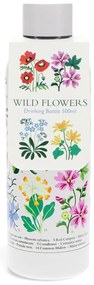 Fehér rozsdamentes acél ivópalack 500 ml Wild Flowers – Rex London