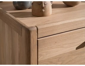 Natúr színű tölgyfa gyerek komód 100x95x55 cm Forrest – Vipack
