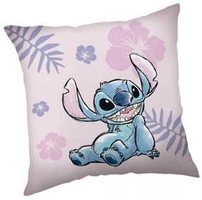 Disney Lilo és Stitch Pink párna, díszpárna 35x35 cm